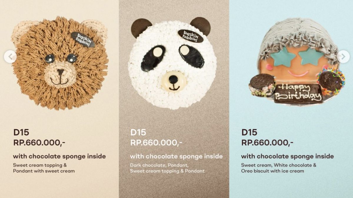 3 Ice Cake Nikmat dengan Karakter Gemas, Cocok Buat Acara Spesial!