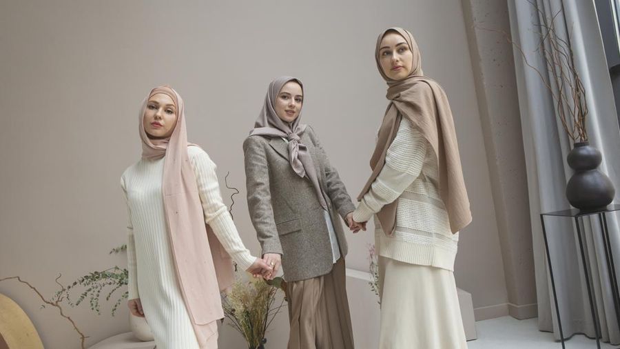 Ilustrasi fesyen hijab. (Dok. Magnific)