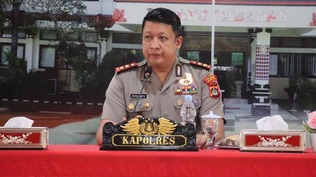 Kapolres Tabanan Soroti Masalah Obesitas, Ajak Anak Buah Jaga Kesehatan