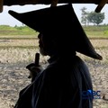 Kekeringan lahan pertanian di Jonggol, Kab Bogor, Jawa Barat, Kamis, (27/8/2026). (CNBC Indonesia/Muhammad Sabki)