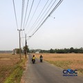 Kekeringan lahan pertanian di Jonggol, Kab Bogor, Jawa Barat, Kamis, (27/8/2026). (CNBC Indonesia/Muhammad Sabki)