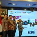 Konferensi pers Kick Off Road to Harbolnas 2026 di Auditorium Kemendag, Jakarta, Kamis (27/8/2026). (CNBC Indonesia/Martyasari Rizky)