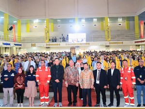 Mahasiswa Unsri Ikuti kuliah Umum Tentang Kepemimpinan-Kolaborasi