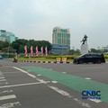 Pantauan langsung CNBC Indonesia di kawasan Tugu Tani, Jakarta Pusat, Kamis (27/8/2026). (CNBC Indonesia/Martyasari Rizky)