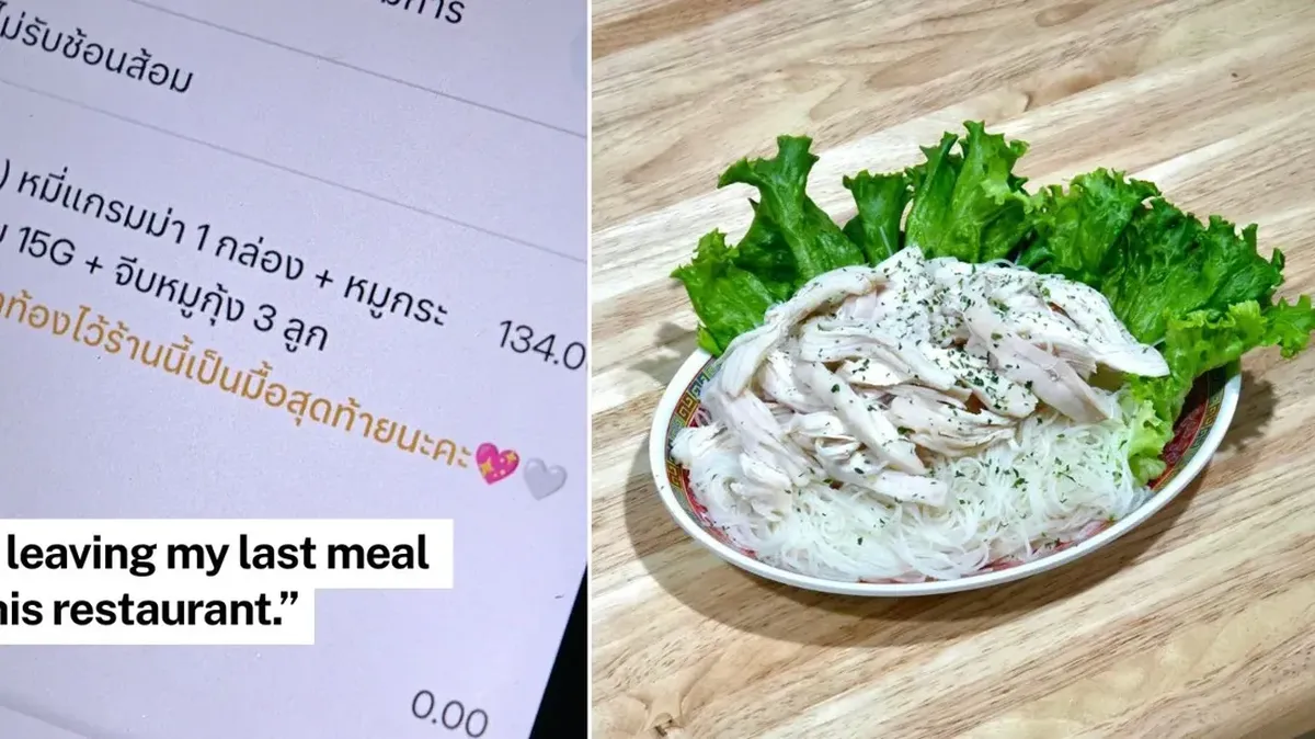 Pemilik Restoran Panik Dapat Pesan 'Makanan Terakhirku' dari Pelanggan