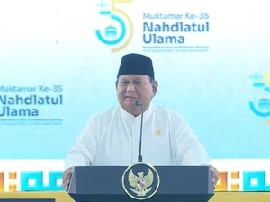 Didampingi Letkol Teddy-Bahlil, Prabowo ke Jombang Hadiri Penutupan Muktamar ke-35 NU
