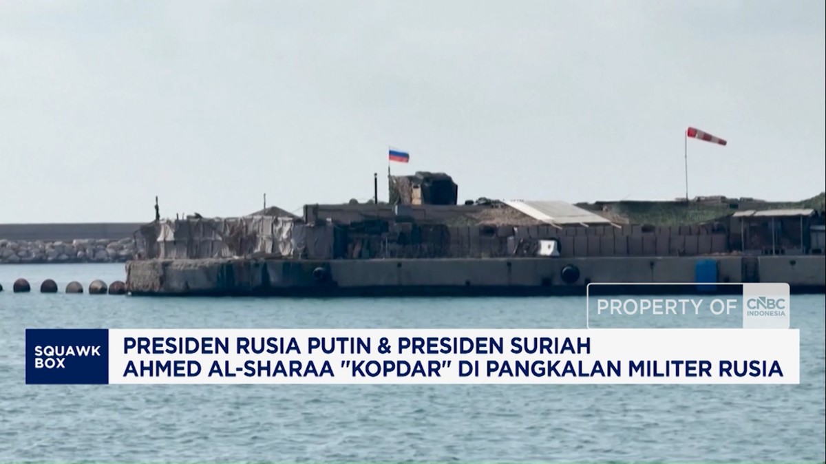 Presiden Rusia dan Presiden Suriah "Kopdar" di Pangkalan Militer Rusia