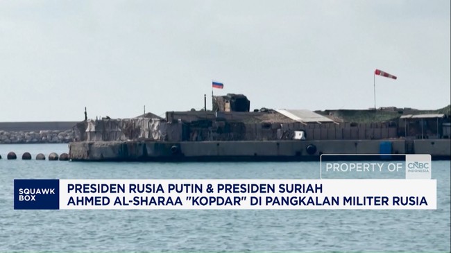 Presiden Rusia dan Presiden Suriah "Kopdar" di Pangkalan Militer Rusia