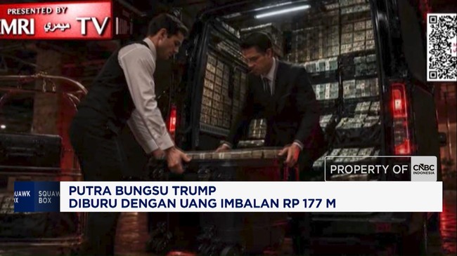 Video: Putra Bungsu Trump Diburu dengan Uang Imbalan Rp177 M