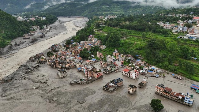 Apa Penyebab Banjir Bandang Nepal, Hantam Warga Meski Tak Ada Hujan?