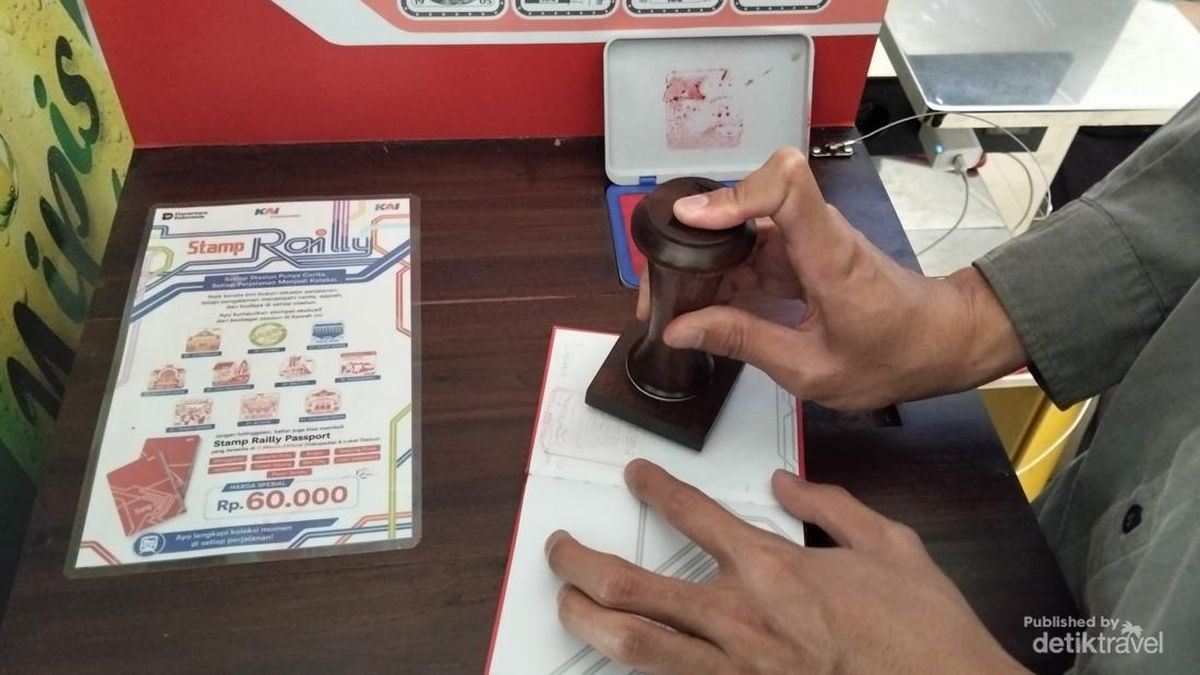 Serunya Stamp Railly KAI, Anker Bisa Hunting di 10 Stasiun