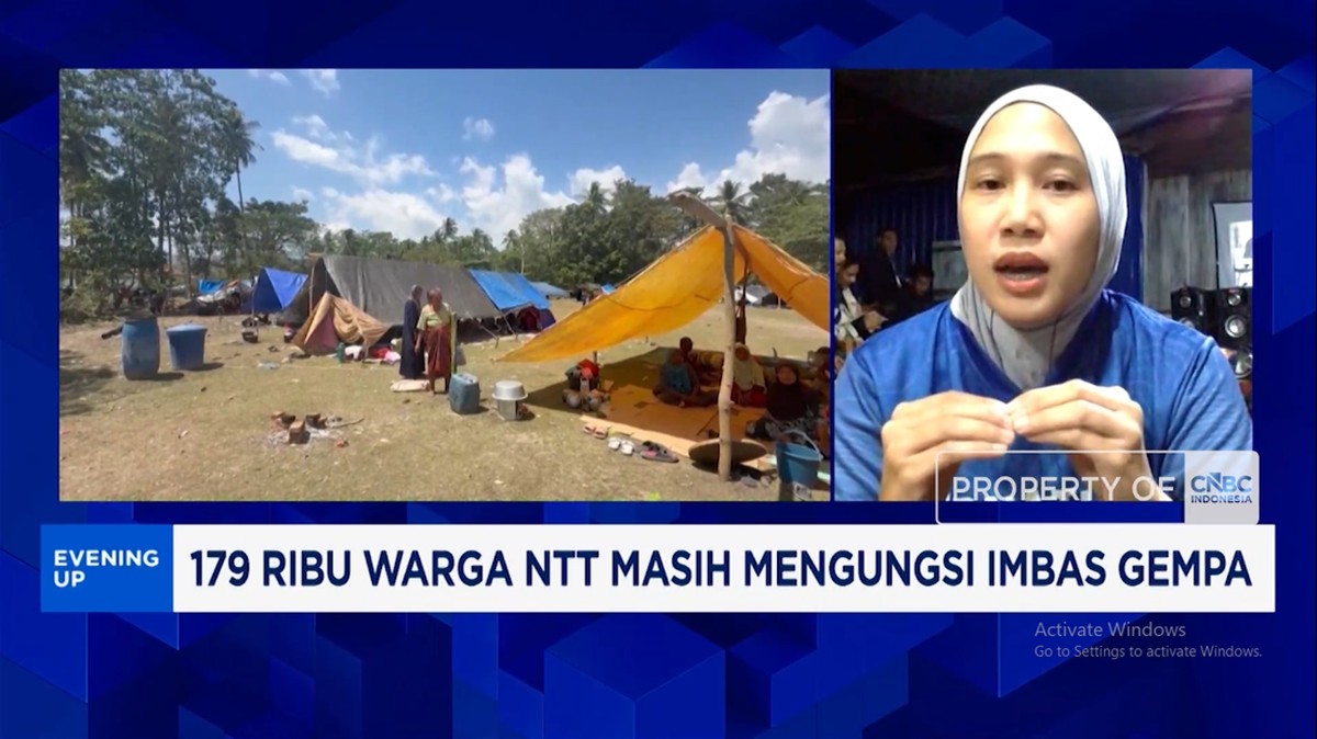 Video:179 Ribu Korban Gempa NTT Mengungsi, Butuh Tenda - Akses Jalan