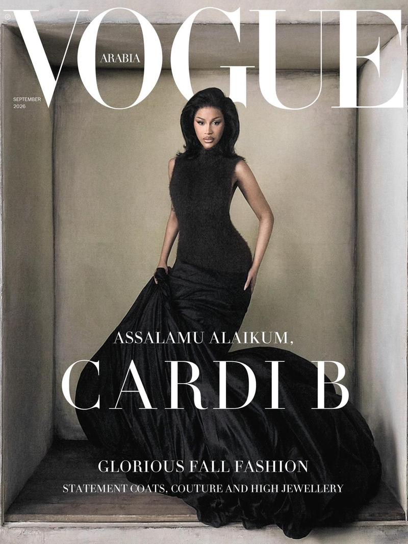 Foto: Gaya Cardi B di Vogue Arabia Setelah Viral Ucap Assalamualaikum