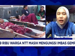 Gempa Susulan Masih Terjadi, Begini Kondisi Ribuan Pengungsi NTT