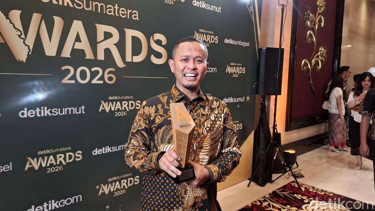 Diganjar detikSumatera Award, Walkot Agung Bicara Dampak dan Kondisi Relita