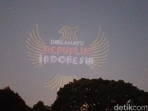 Formasi Drone hingga Atraksi Pesawat Tempur F16 Meriahkan Merdeka Run 2026