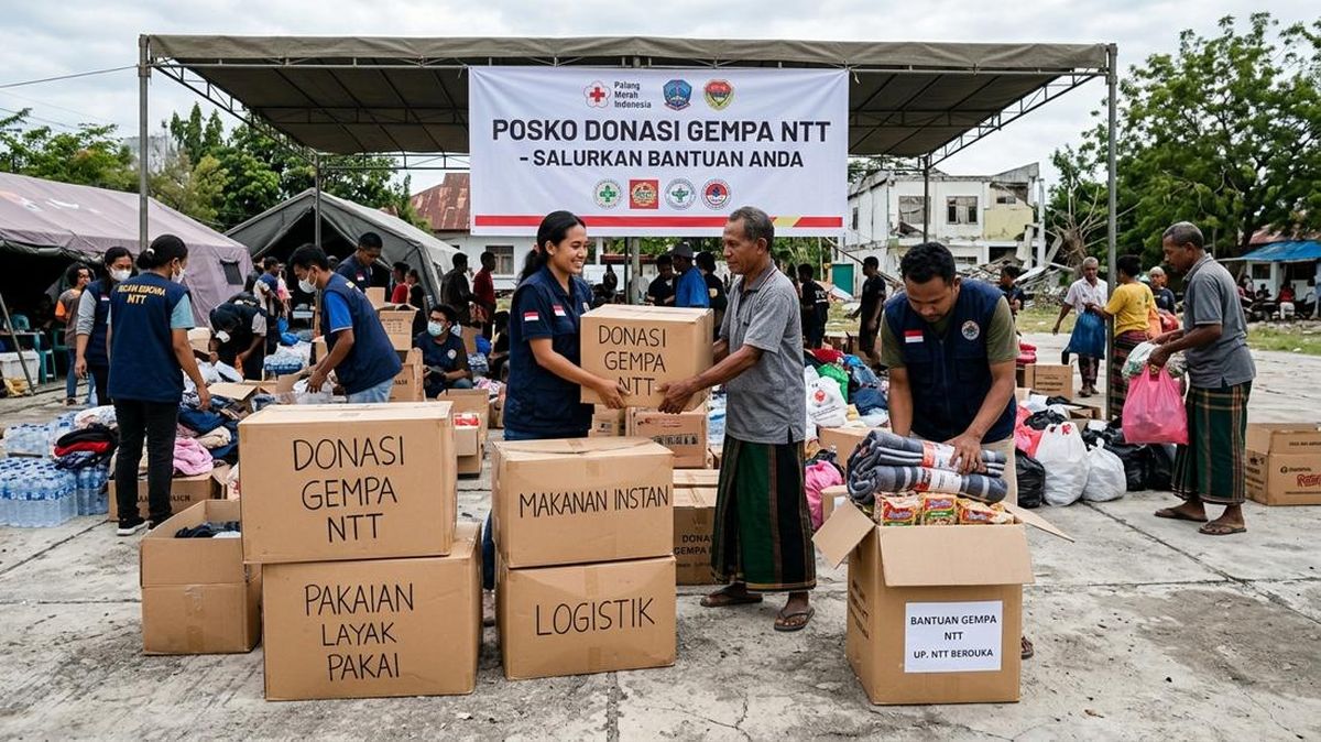 Donasi Gempa NTT dari Bali Tembus Rp 170 Juta, Diperpanjang hingga 4 September