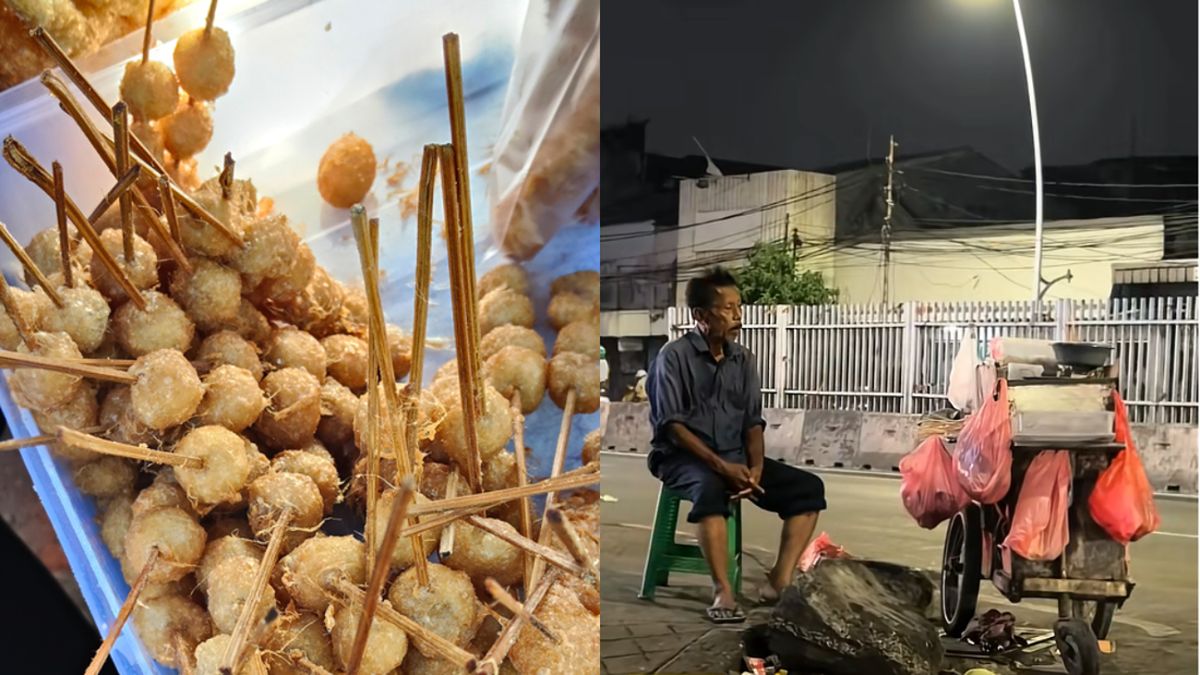 Perjuangan Penjual Cilor Rp1.000, Diusir Kontrakan hingga Tidur di Jalan