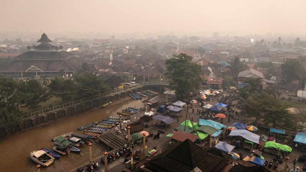 Heboh Langit Pontianak Menguning Pekat, BMKG Akhirnya Buka Suara