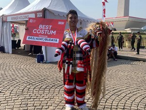 Semarak Merdeka Run 2026, Peserta Pakai Kostum Leak Bali hingga Spider-Man