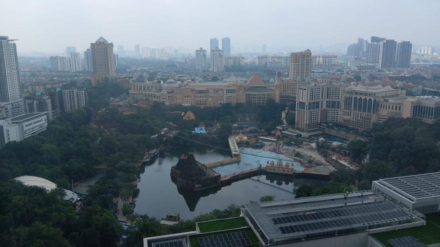 Ekosistem pendukung Sunway Medical Centre di Sunway City, Kuala Lumpur, Malaysia.
