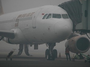 Kebakaran Hutan Bikin Napas Sesak, Penerbangan Batal, Bandara Rugi Rp 1 M