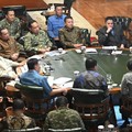 Presiden Prabowo Subianto menerima Panglima TNI Jenderal TNI Agus Subiyanto dan para Kepala Staf Angkatan beserta Menteri Kabinet Merah-Putih di kediaman Hambalang, Bogor, Sabtu (29/8/2026). (Instagram/ @sekretariat.kabinet)