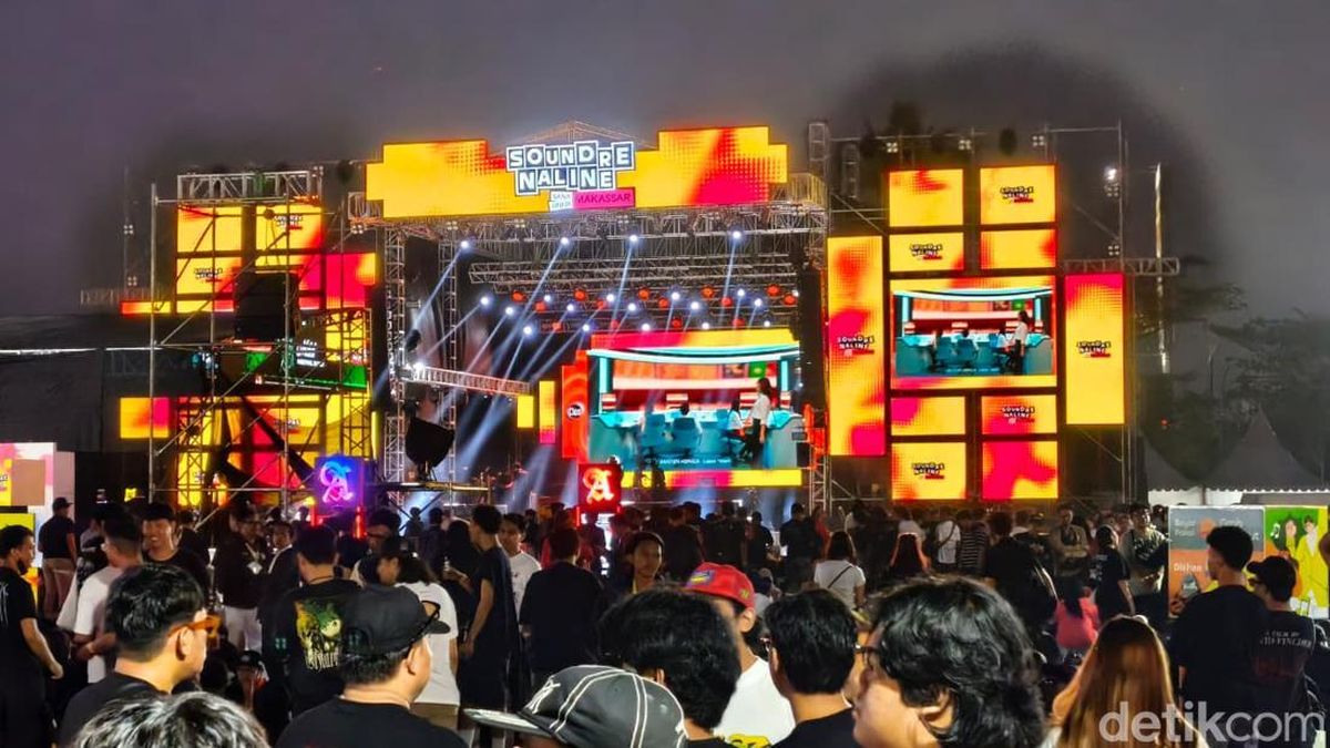Soundrenaline "Sana Sini di Makassar" Digelar Meriah, Hadirkan 17 Musisi