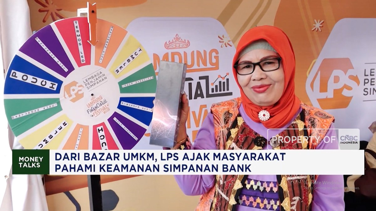 Dari Bazar UMKM, LPS Ajak Masyarakat Pahami Keamanan Simpanan Bank