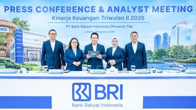 Konsisten Jadi Penggerak Ekonomi Kerakyatan, BRI Bukukan Laba Rp31,2 T