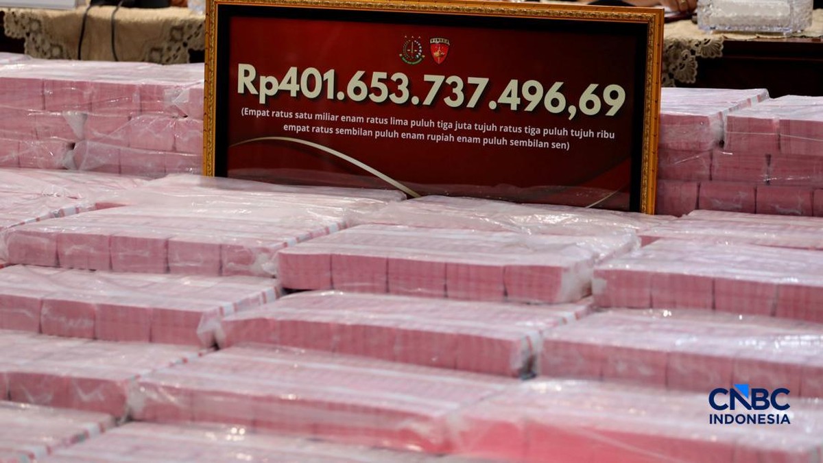 Penampakan 'Gunung' Uang Rp401 M Hasil Sitaan Korupsi Nikel PT CNI