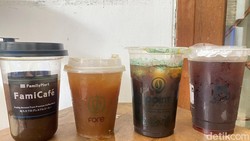 Adu Rasa 4 Es Kopi Peach Americano, Mana yang Paling Segar dan Nikmat?