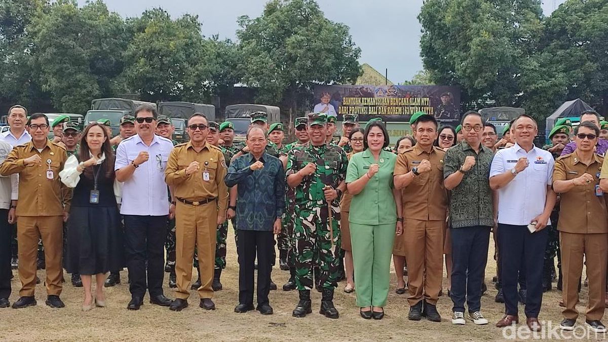Korem 163/Wira Satya Kirim 9 Truk Bantuan untuk Korban Gempa