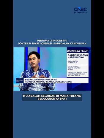Pertama di Indonesia! Dokter Sukses Operasi Janin Dalam Kandungan