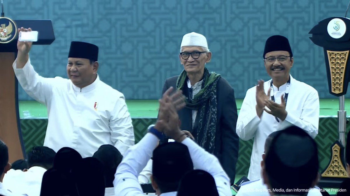 Prabowo Resmi Jadi Anggota NU, Terima KartaNU dari KH Miftahul Achyar
