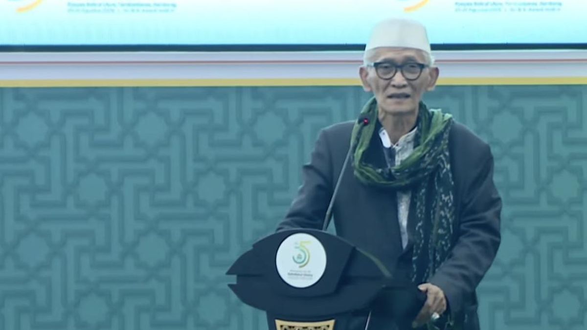 Rais Aam Beber 3 Ayat Suci Pondasi Program Abad Kedua NU