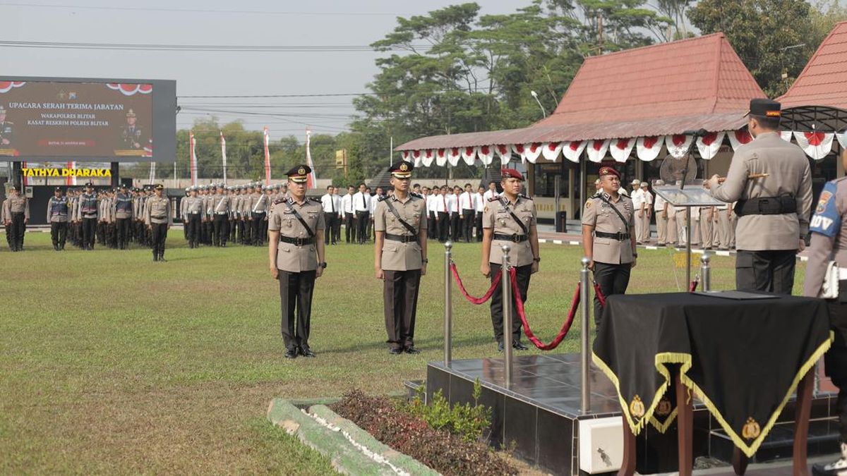 Kasat Reskrim Polres Blitar Resmi Ganti, Ini Pejabat Barunya