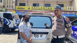 Sopir Karimun Ugal-ugalan di Semarang Ditilang, Ngaku Sempat Tenggak Miras