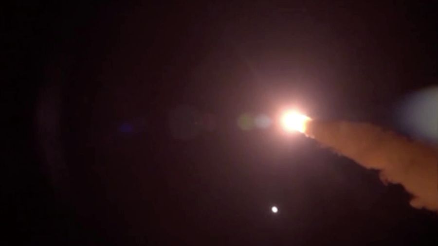 Teheran merilis rekaman peluncuran rudal dan drone yang diklaim digunakan dalam serangan terhadap pangkalan militer Amerika Serikat di Yordania pada Senin (31/8/2026).
