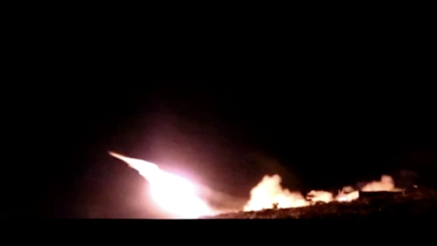 Teheran merilis rekaman peluncuran rudal dan drone yang diklaim digunakan dalam serangan terhadap pangkalan militer Amerika Serikat di Yordania pada Senin (31/8/2026).