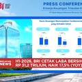Topcer! BRI Cetak Laba Rp 31,2 Triliun Sepanjang H1-2026
