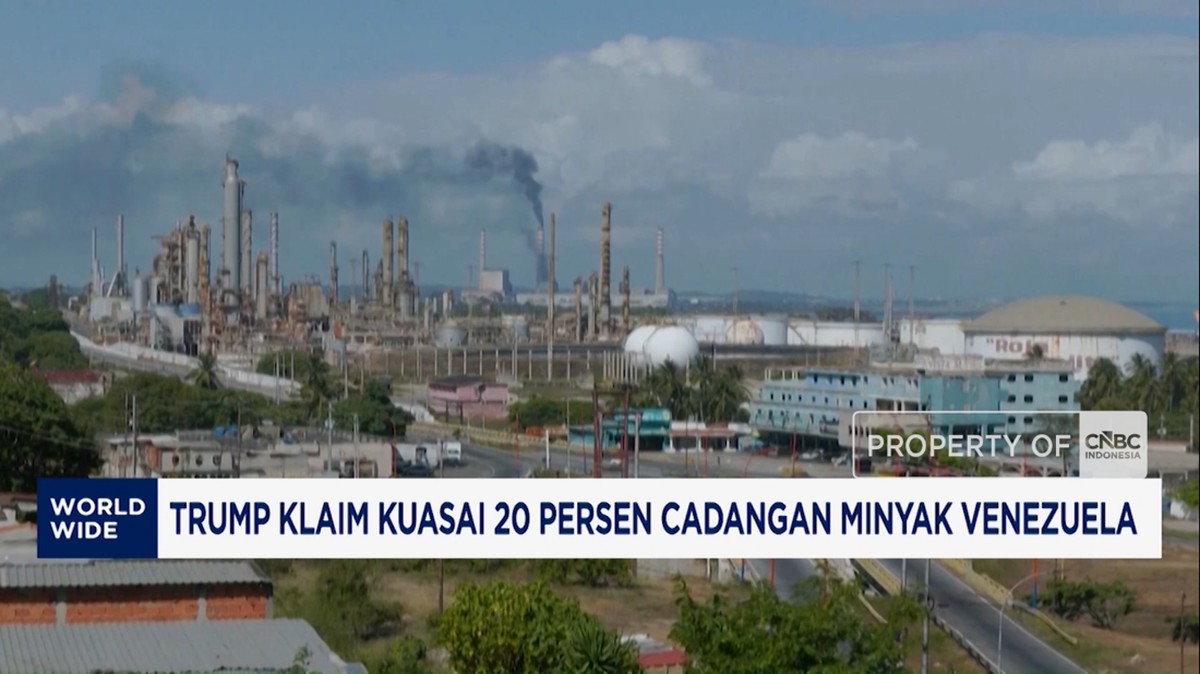 Video: Trump Klaim Kuasai 20% Cadangan Minyak Venezuela