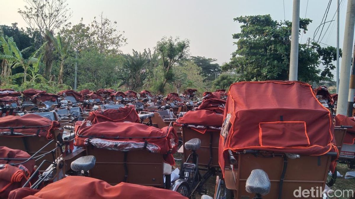300 Becak Listrik Prabowo Tiba di Majalengka, Ini Kriteria Penerimanya