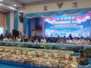 Kronologi Tim Gabungan Ungkap 800 Kg Ketamine di Perairan Anambas