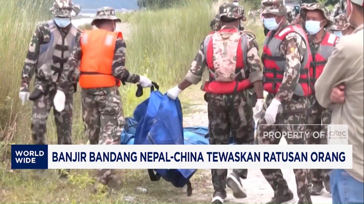 Video: Banjir Bandang Nepal-China Tewaskan Ratusan Orang