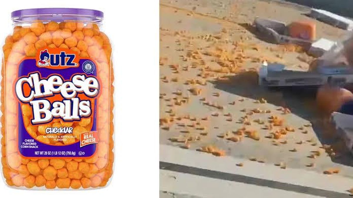 Duh! Ratusan Cheese Balls Tumpah di Tol, Malah Dipunguti Pengendara