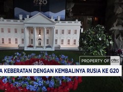 Eropa Keberatan dengan Kembalinya Rusia ke G20