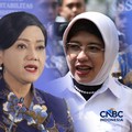 Foto Kolase Ketua Dewan Komisioner OJK, Friderica Widyasari Dewi, Kepala Badan Pusat Statistik (BPS), Amalia Adininggar Widyasanti dan Gubernur Bank Indonesia (BI) terpilih, Destry Damayanti. (CNBC Indonesia)