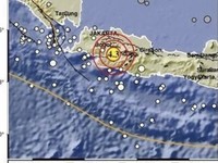 Gempa Mag:4.3 guncang Kabupaten Cianjur. (Dok. BMKG)