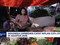 Indonesia Diprediksi Catat Inflasi 3,11% (YoY) di Agustus 2026